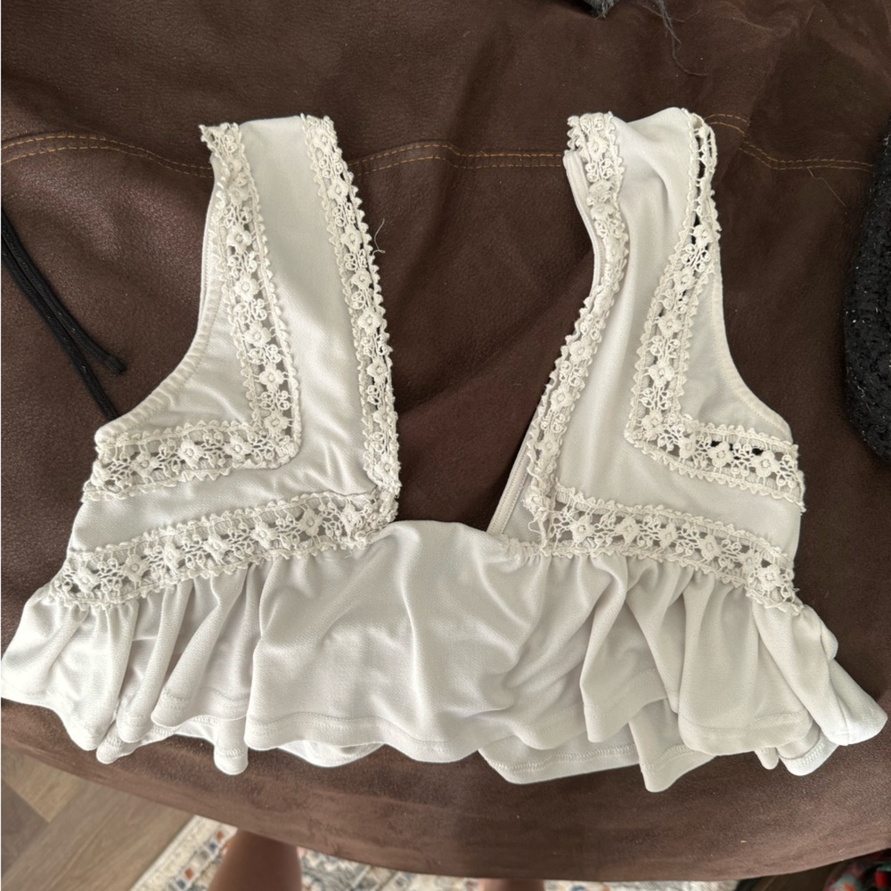 Reversible Crop Top - Picture 2 of 3